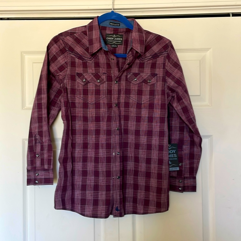 Youth Cody James Western shirt XL